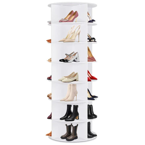 360° Rotating Multi-Tiers Organizer Shoe Rack