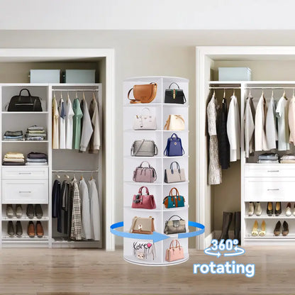 360° Rotating Multi-Tiers Organizer Shoe Rack